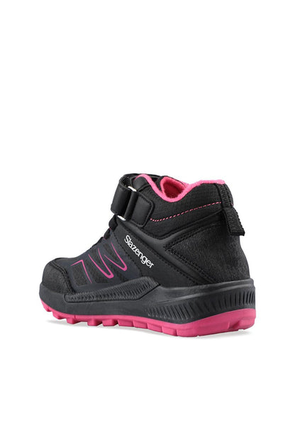 KENTON I Unisex Kids Boots Black / Fuchsia