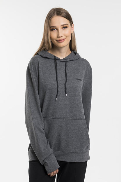 Women's Hooded Regular Fit Printed Sweatshirt SPR21K61