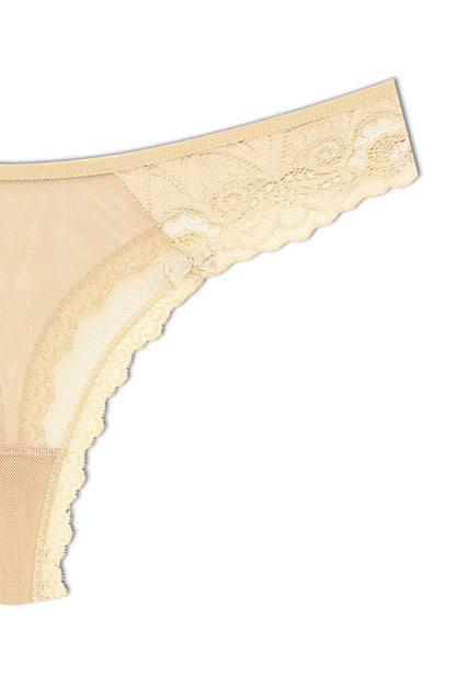 Tulle Lace Thong Women's Panties 5-Piece