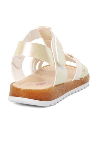 healthy Velcro Girls Sandals 22Y07-F