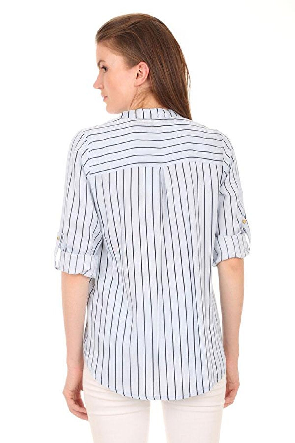 3455 Striped Shirt - Blue