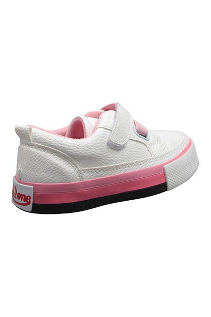 Children's White-pink Sports Shoes