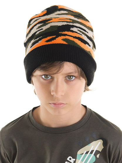 Camouflage Boy's Beanie