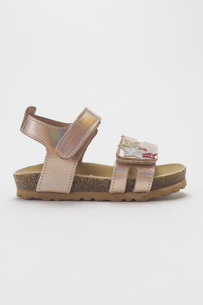 Girl's Powder Leather healthy Supported Children's Sandals