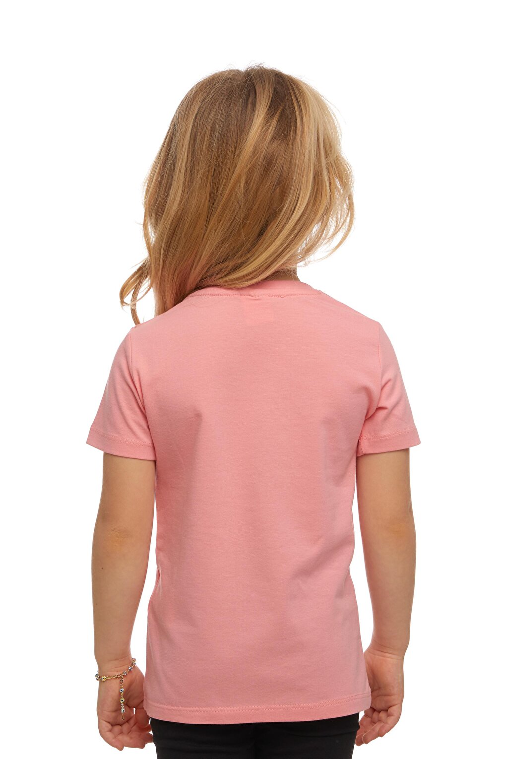 Salmon Unisex Crew Neck Short Sleeve T-Shirt