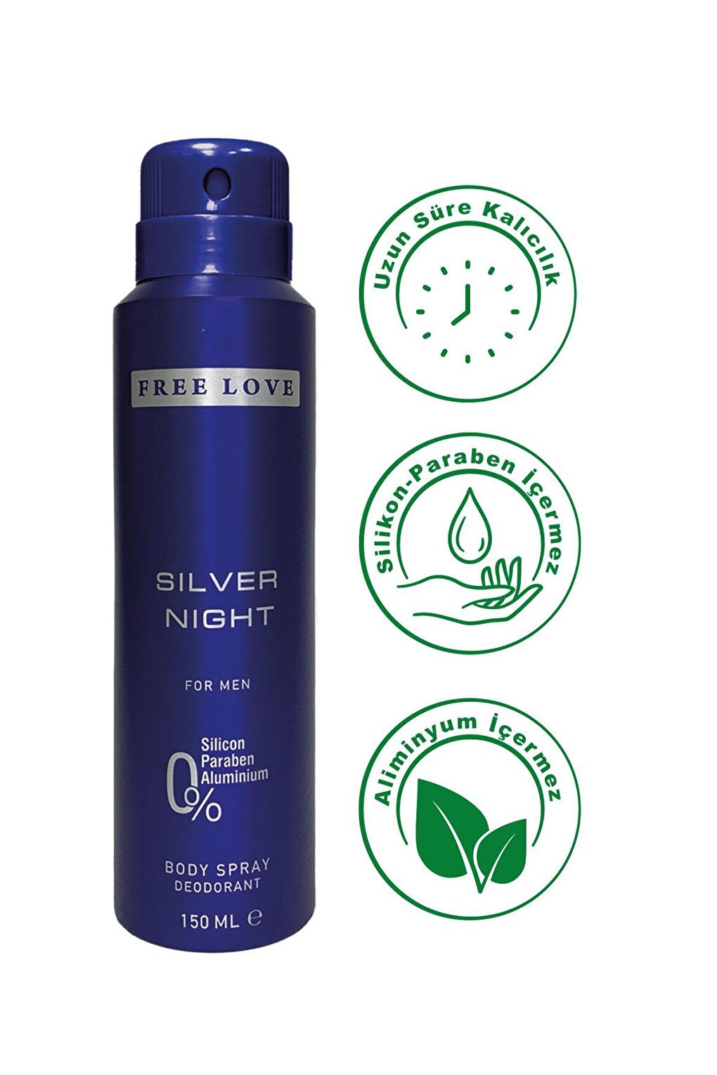 Silver Night EDP Men's Perfume 100 ml and Deodorant 150 ml