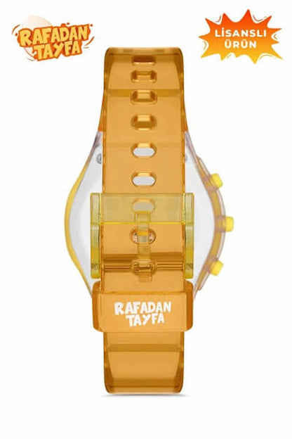 MiniFlak Licensed Rafadan Tayfa RF7210 Yellow Light Children's Wristwatch