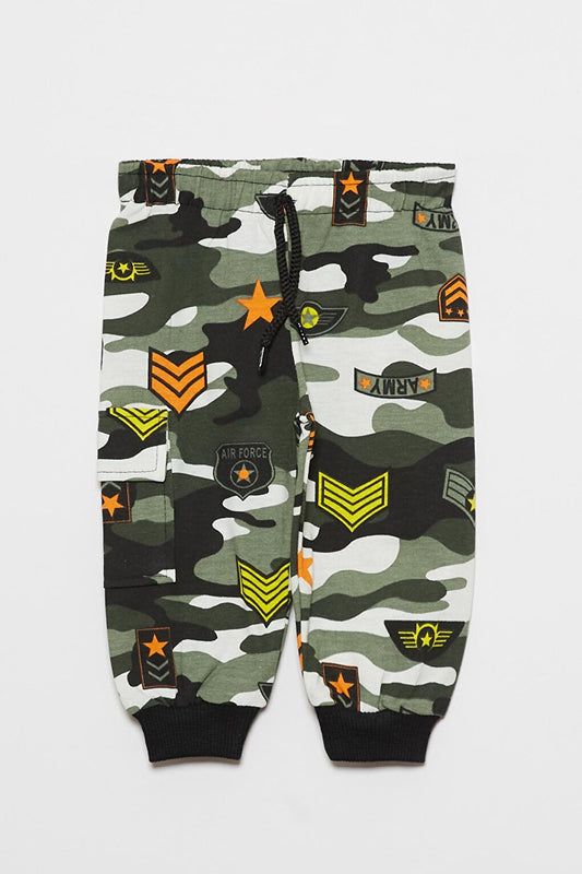 Camouflage Patterned Baby Boy Sweatpants