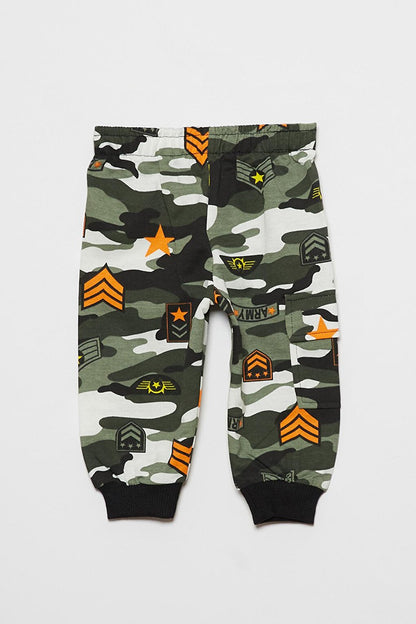 Camouflage Patterned Baby Boy Sweatpants