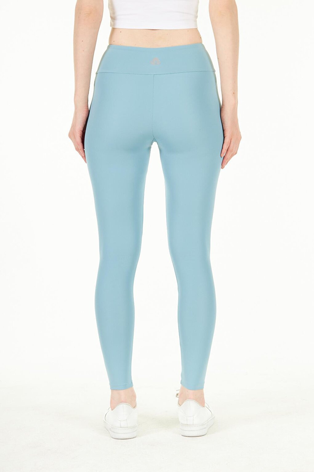 Blue High Waist Ultra Stretch Sports Tights - Insight