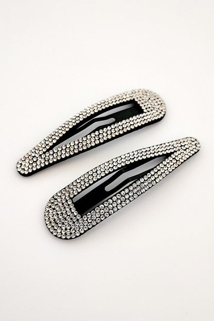 Spoonfed Crystal Stone Snap Side Buckle 2 Pack