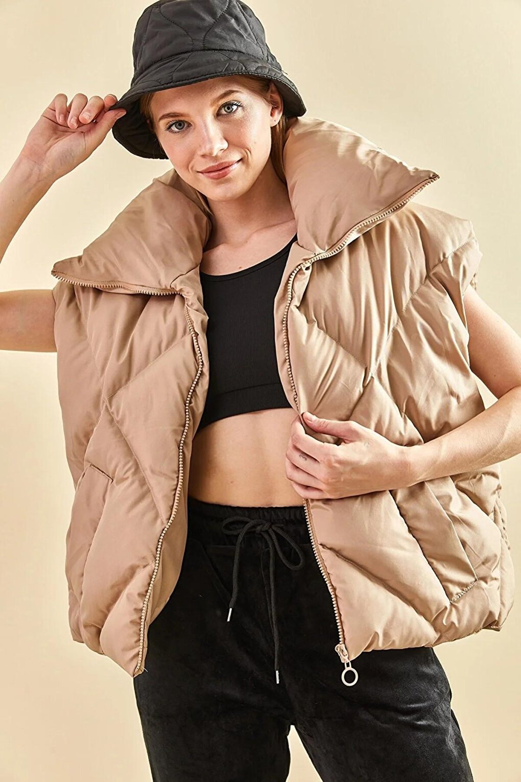 Women's Quilted Puffer Vest