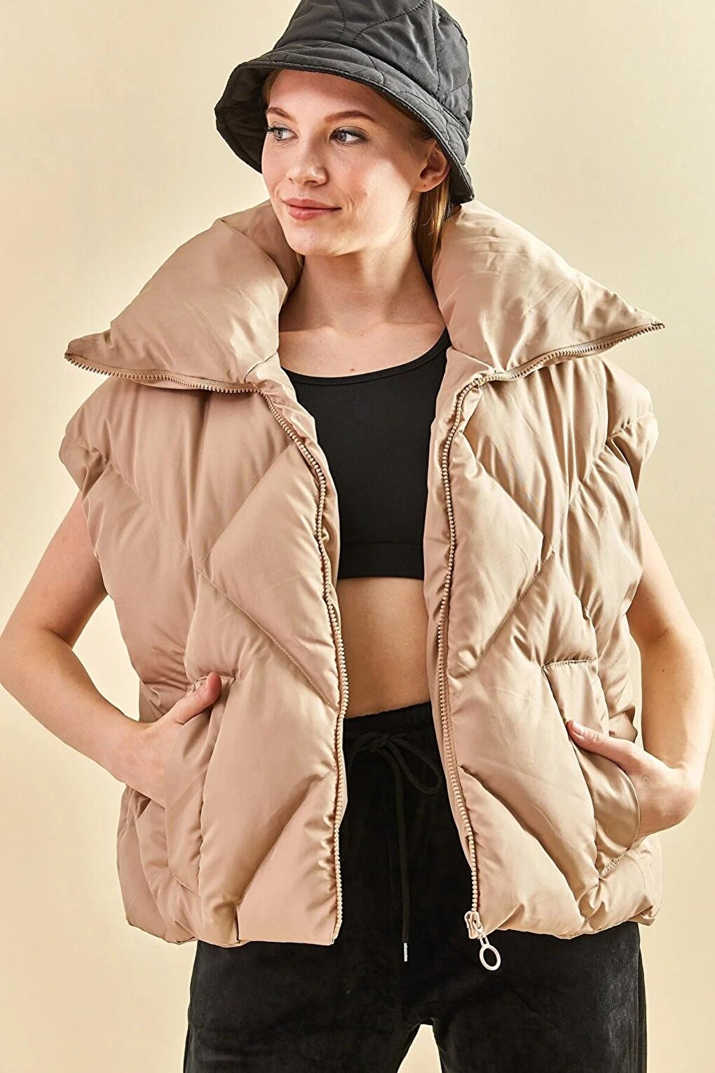 Women's Quilted Puffer Vest