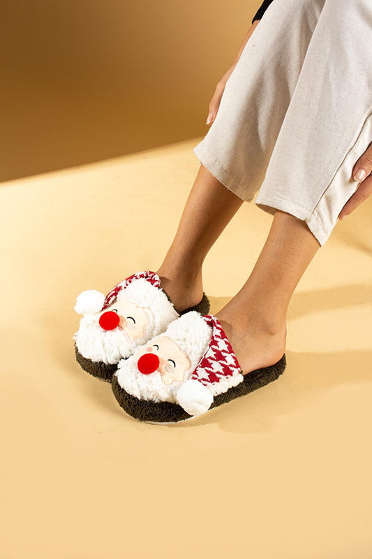 Closed Front Plush Women's House Slippers P01-08-23