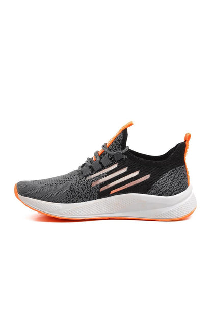 Smoked Orange Mesh Sneakers 507