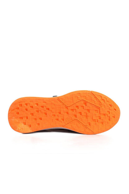 Smoked Orange Mesh Sneakers 507