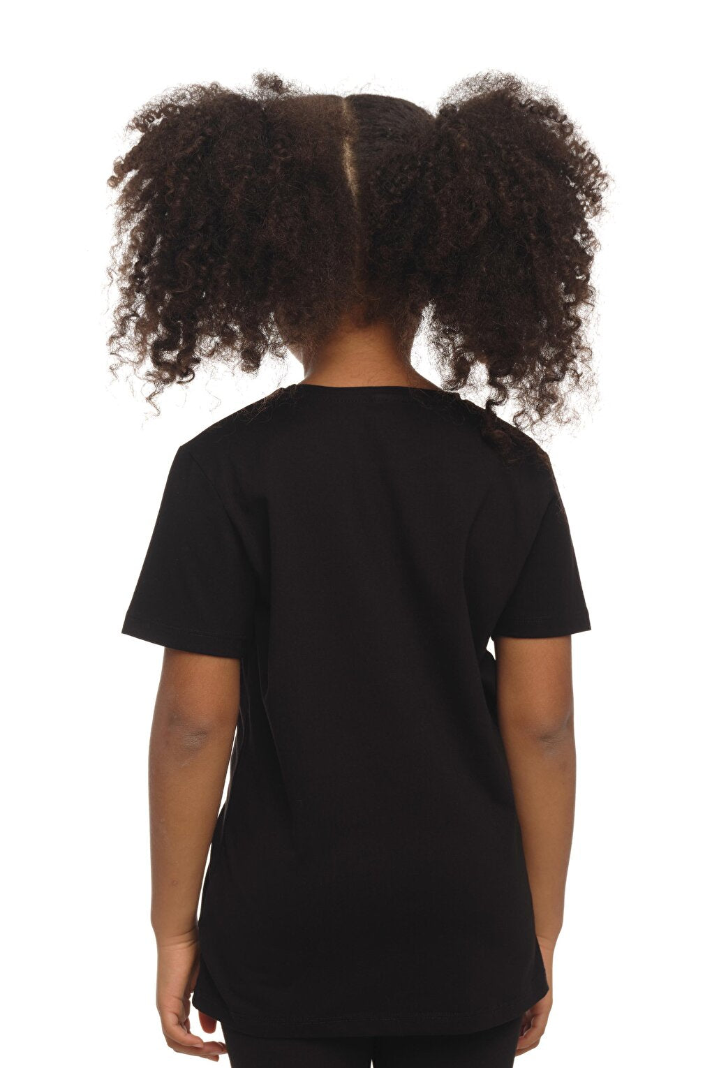 Black Unisex Crew Neck Short Sleeve T-Shirt