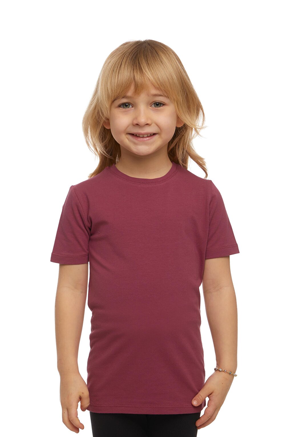 Light Plum Unisex Crew Neck Short Sleeve T-Shirt