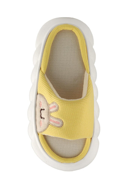 EA22SK027 Women's House Slippers Beige