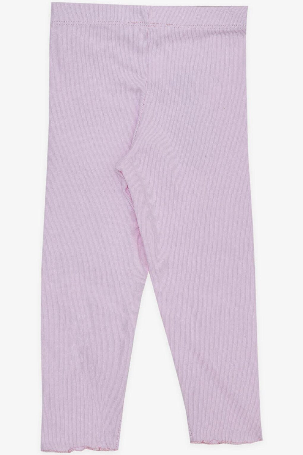 Girl's Tights Corduroy Basic Pink (Age 3-8)