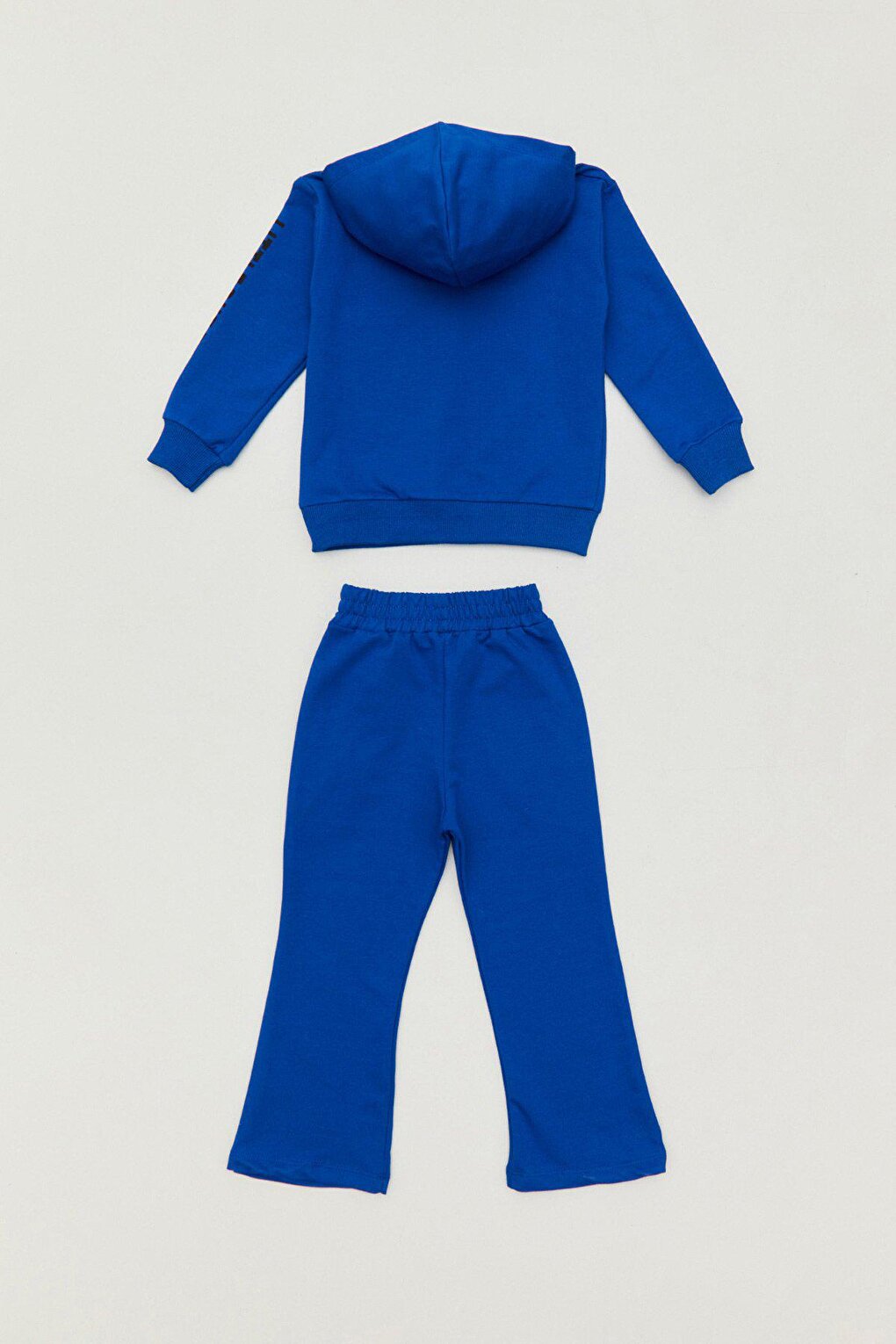 Printed Hooded Unisex Kids Tracksuit Set