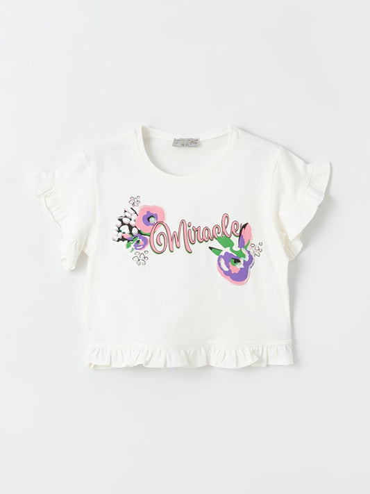 Girl's Printed Miracle T-Shirt