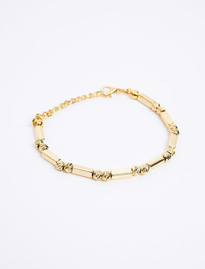 Stylish Bracelet with Gold Dorica Stone