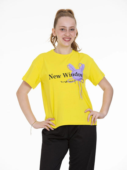 New Window Printed T-Shirt 225