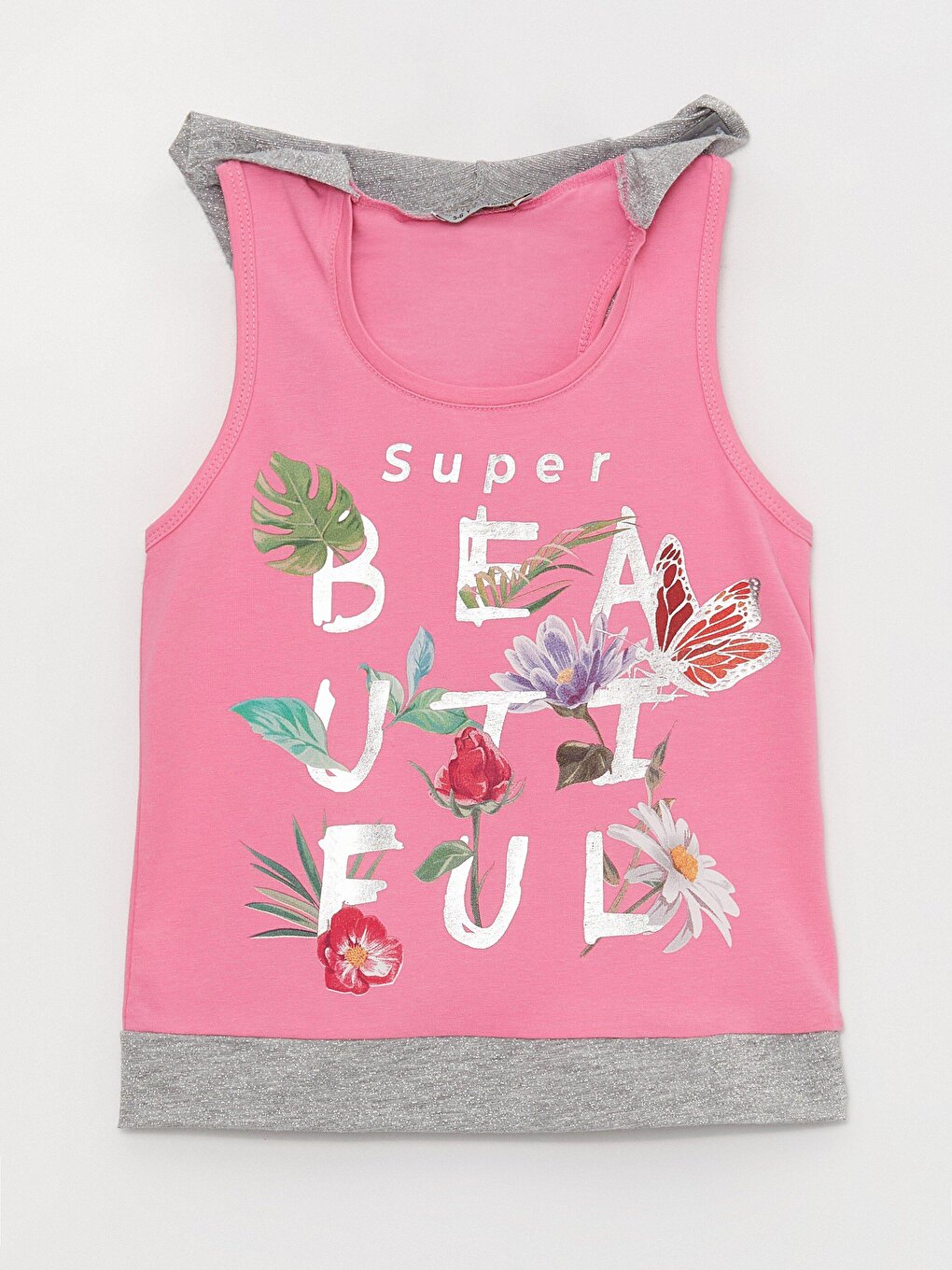 Girl's Super Beautiful Hooded Blouse