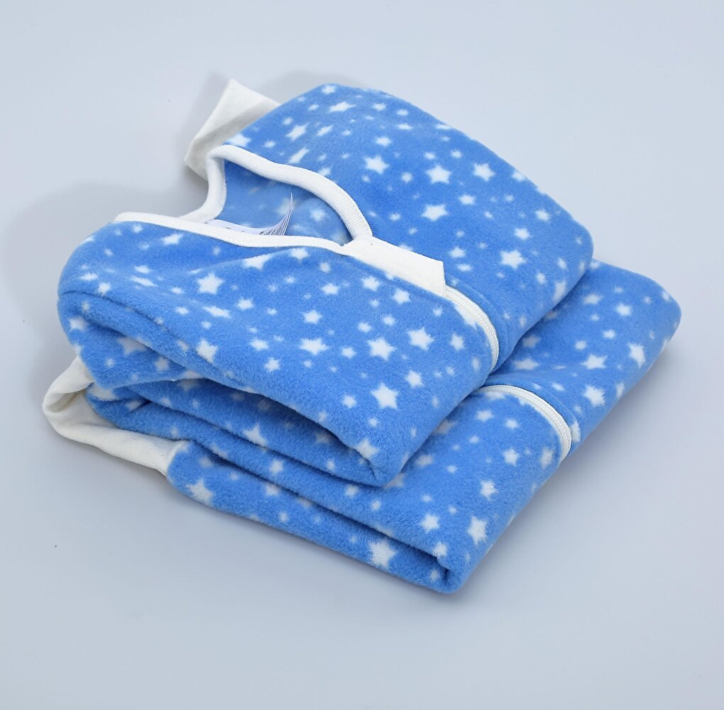 Baby Child, Starry, Long Sleeve, Oeko-tex Micro Fleece Sleeping Bag Tog 2, Extra Soft Handle