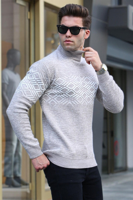 Mink Turtleneck Knitwear Sweater 5970