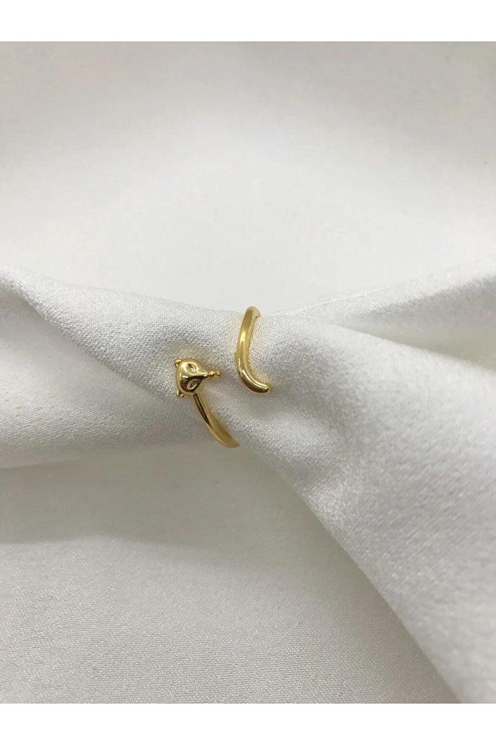 Gold Plated Fox ring