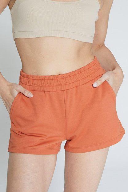 Orange Women's Soft Touch Short Shorts - Eva