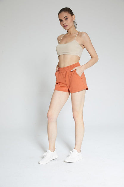 Orange Women's Soft Touch Short Shorts - Eva