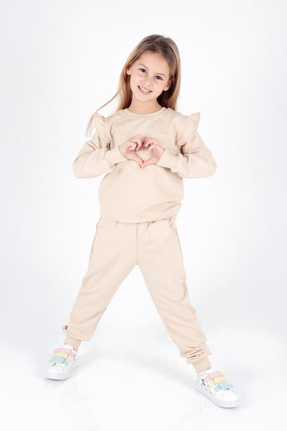 Girl's Frilly Tracksuit Ak2203