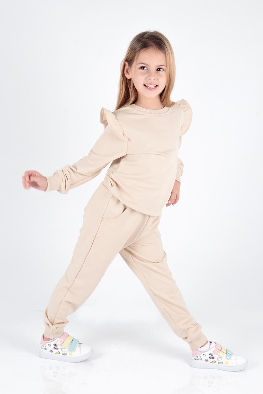 Girl's Frilly Tracksuit Ak2203