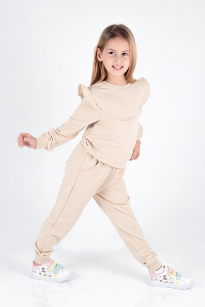 Girl's Frilly Tracksuit Ak2203