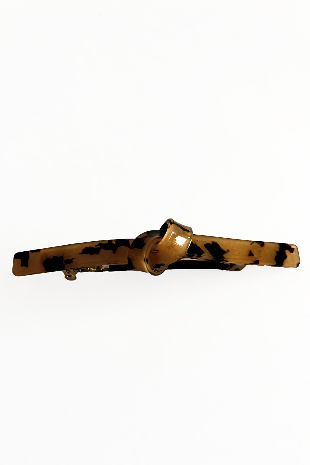 Knot Luxury Acrylic Tortoise Back Knotted Automatic Hair Clip