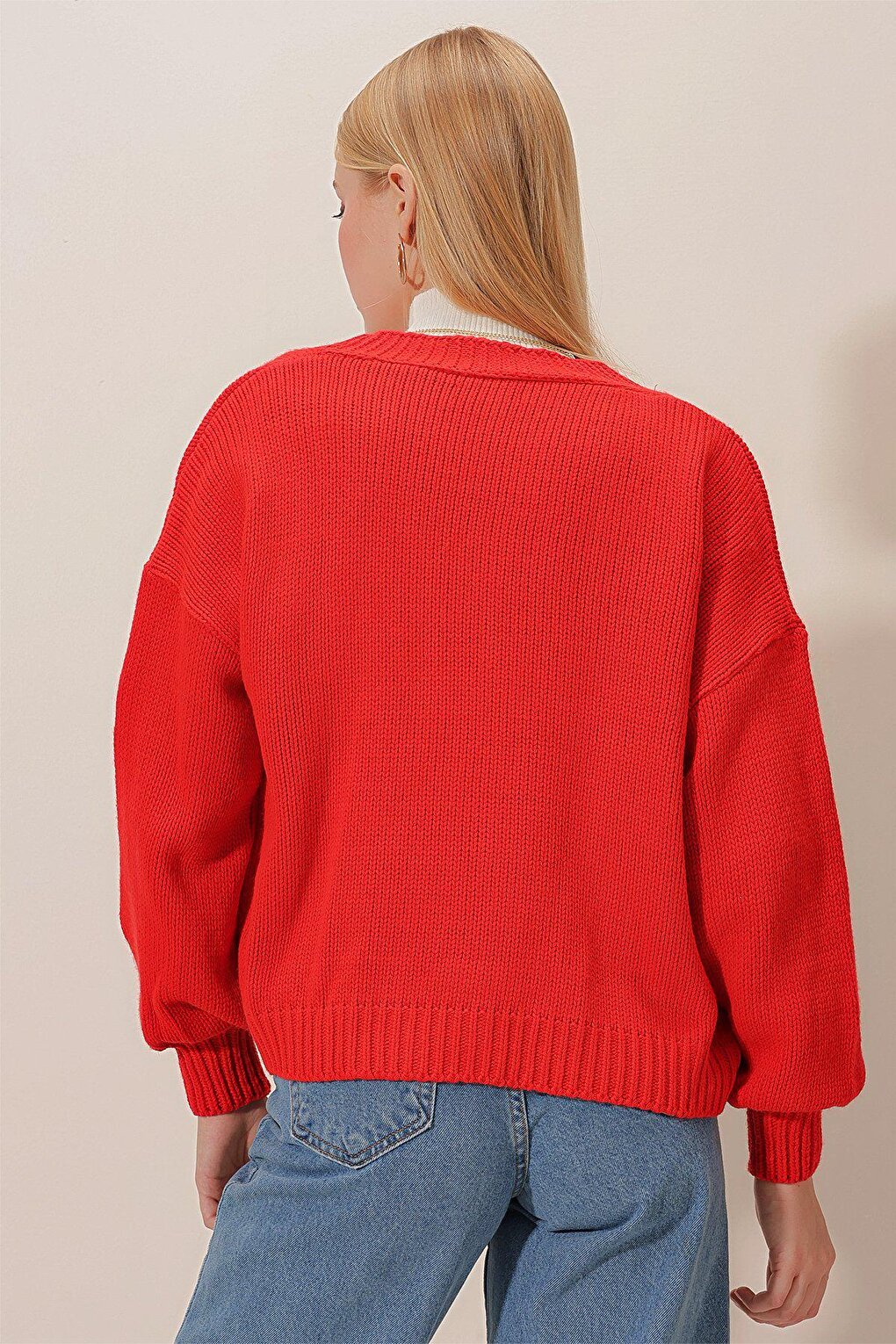 Strawberry Motif Knitwear CARDIGAN