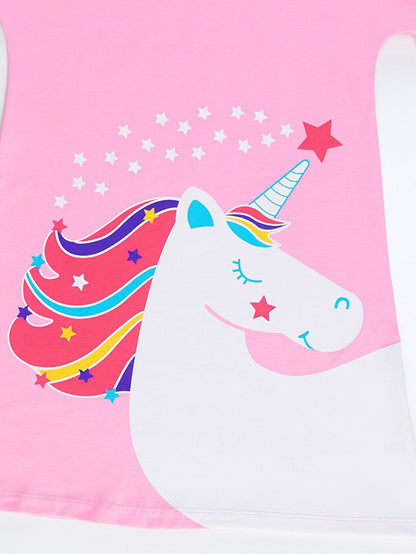 Unicorn Star Girl Dress