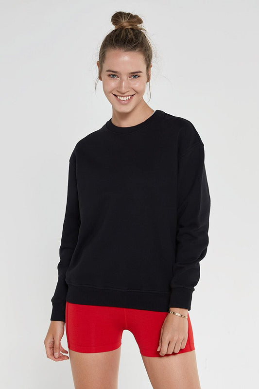 Lydney Women's Crew Neck Sweatshirt Black