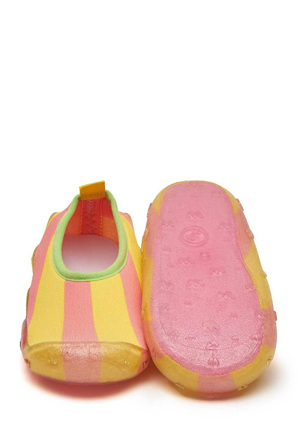 Pink Yellow Girl's Non-Slip Sole Sea Shoes