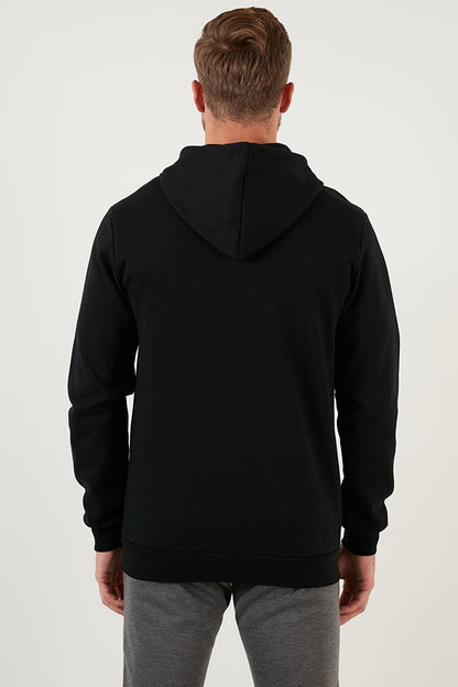 Regular Fit Hooded Cotton Sweat 5905285