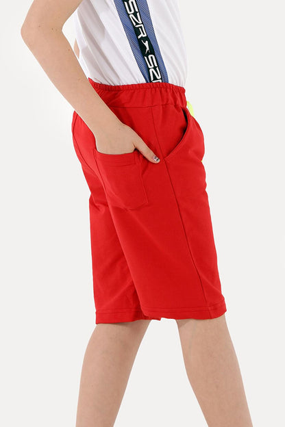 PECE Boy Shorts Red