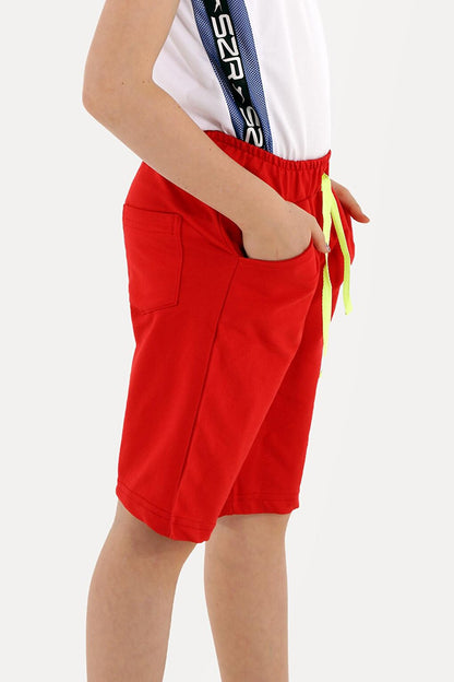 PECE Boy Shorts Red