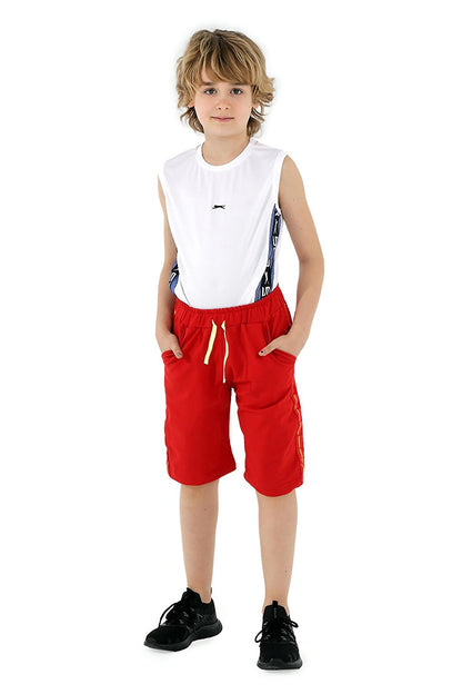 PAVEL Boy's Shorts Red