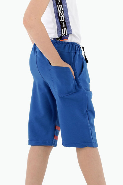 PAULIEN Boys' Shorts Saks Blue