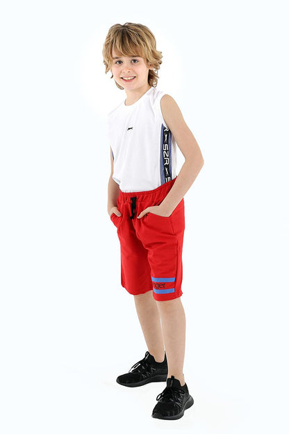 PAULIEN Boy Shorts Red