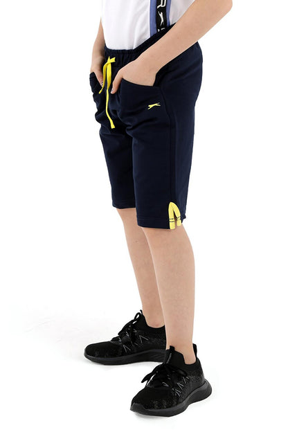 PATTON Boys' Shorts Navy Blue