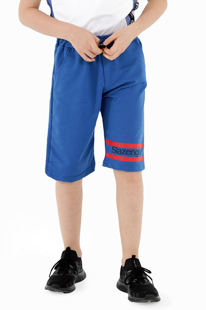 PAULIEN Boys' Shorts Saks Blue